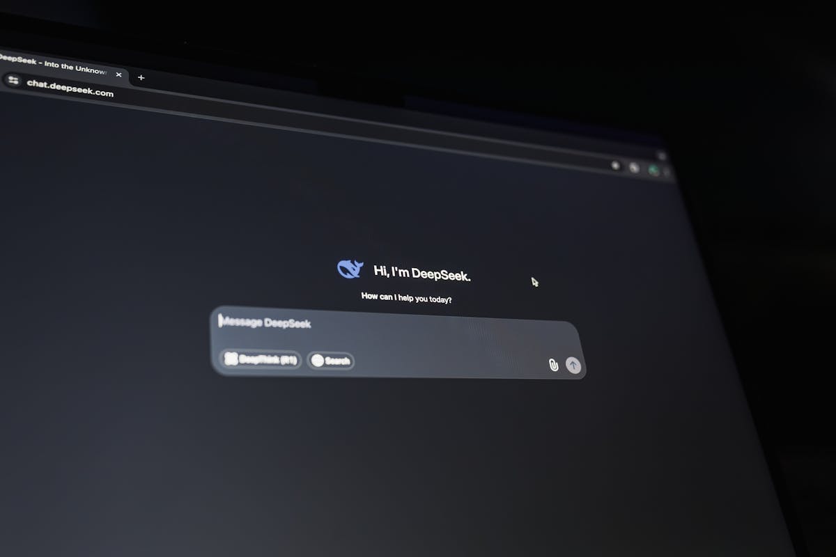 AI-chatbot voor klantenservice toont een gesprek met een AI-assistent op een scherm
